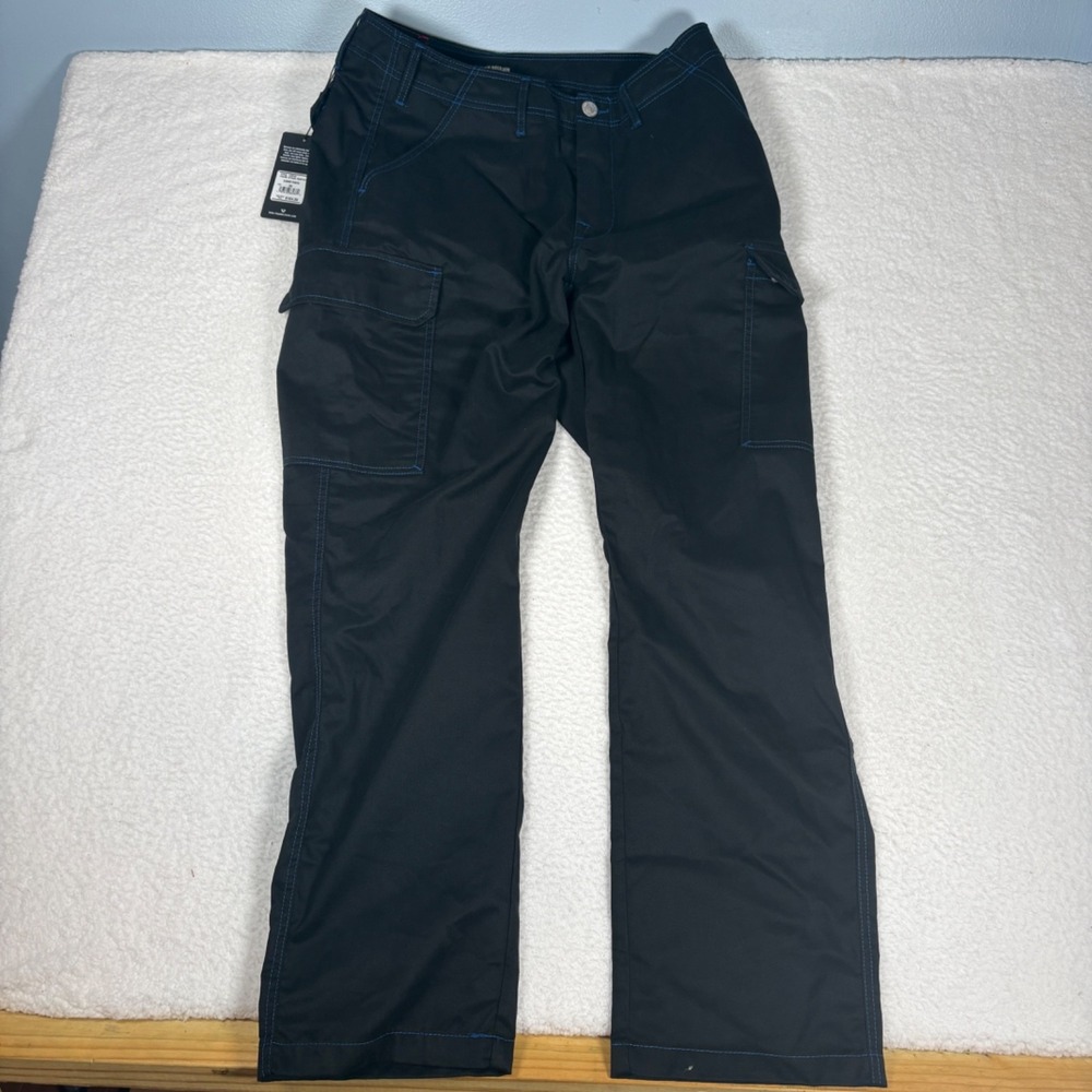 True Religion Men's Brand Straight Jeans Size 34 Black